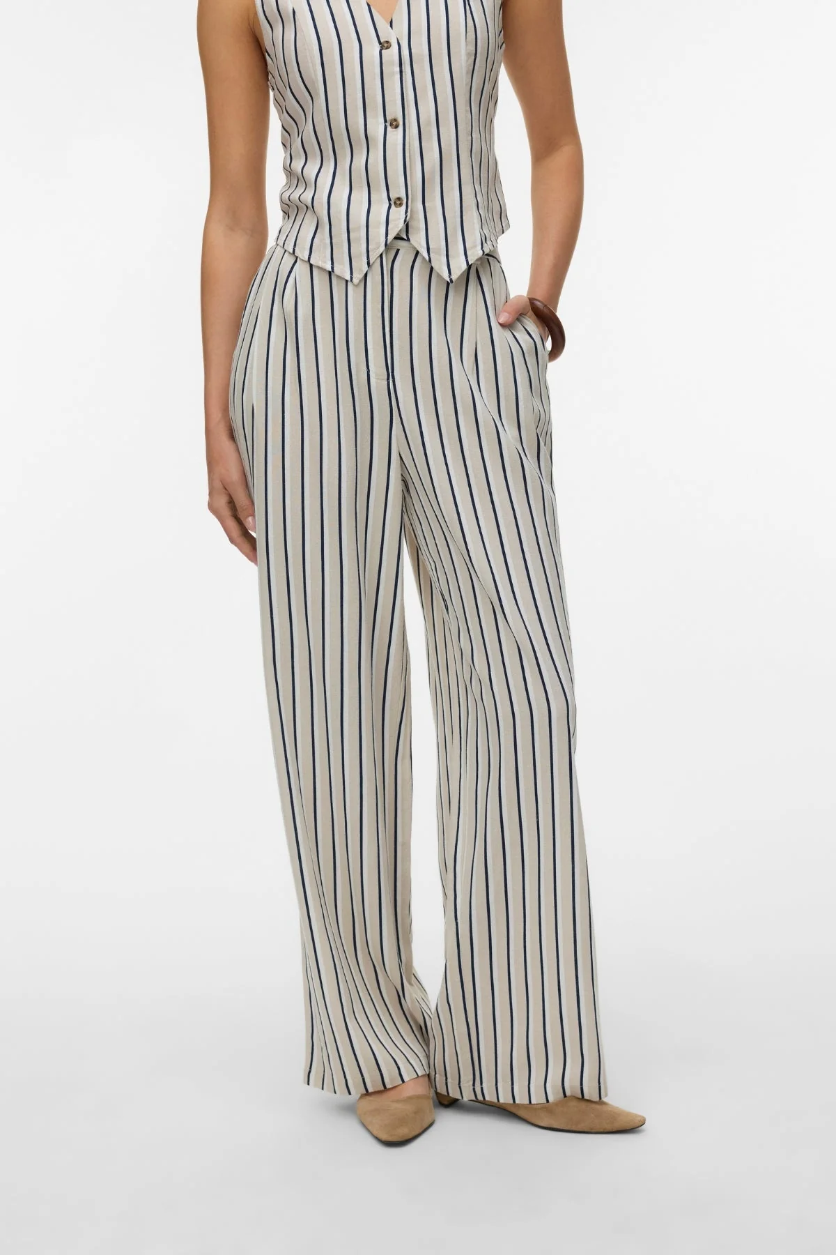Mymilo Nila Mw Papa Pants - Silberstreifen