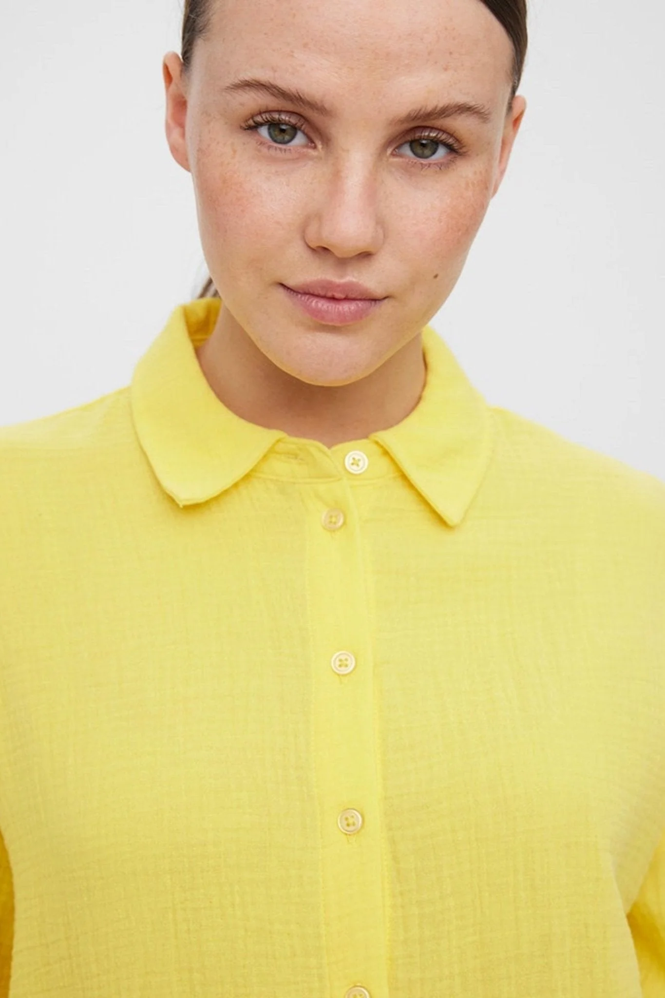 Natali 3/4 Overshirt - Gelb - Image 2