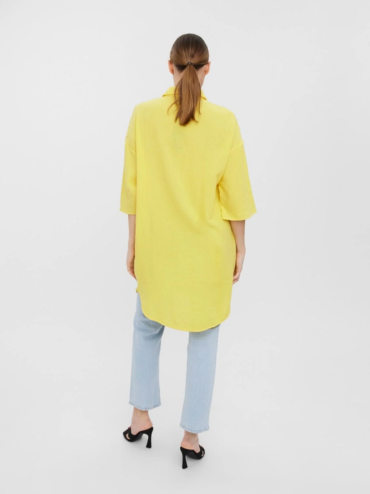 Natali 3/4 Overshirt - Gelb - Image 4