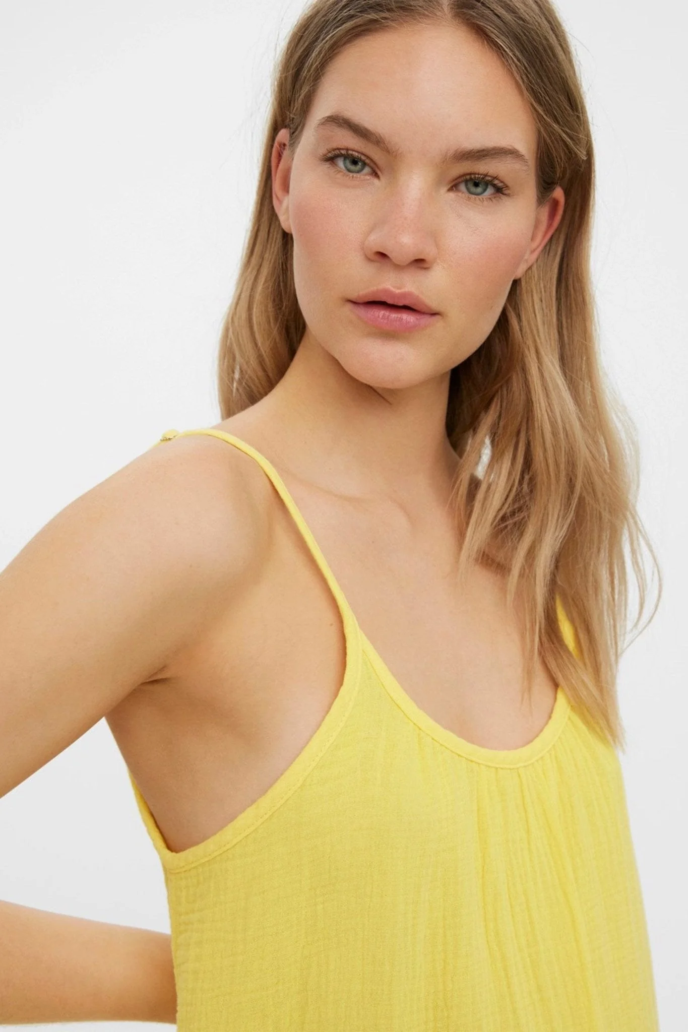 Natali Singulettkleid - Gelb - Image 2