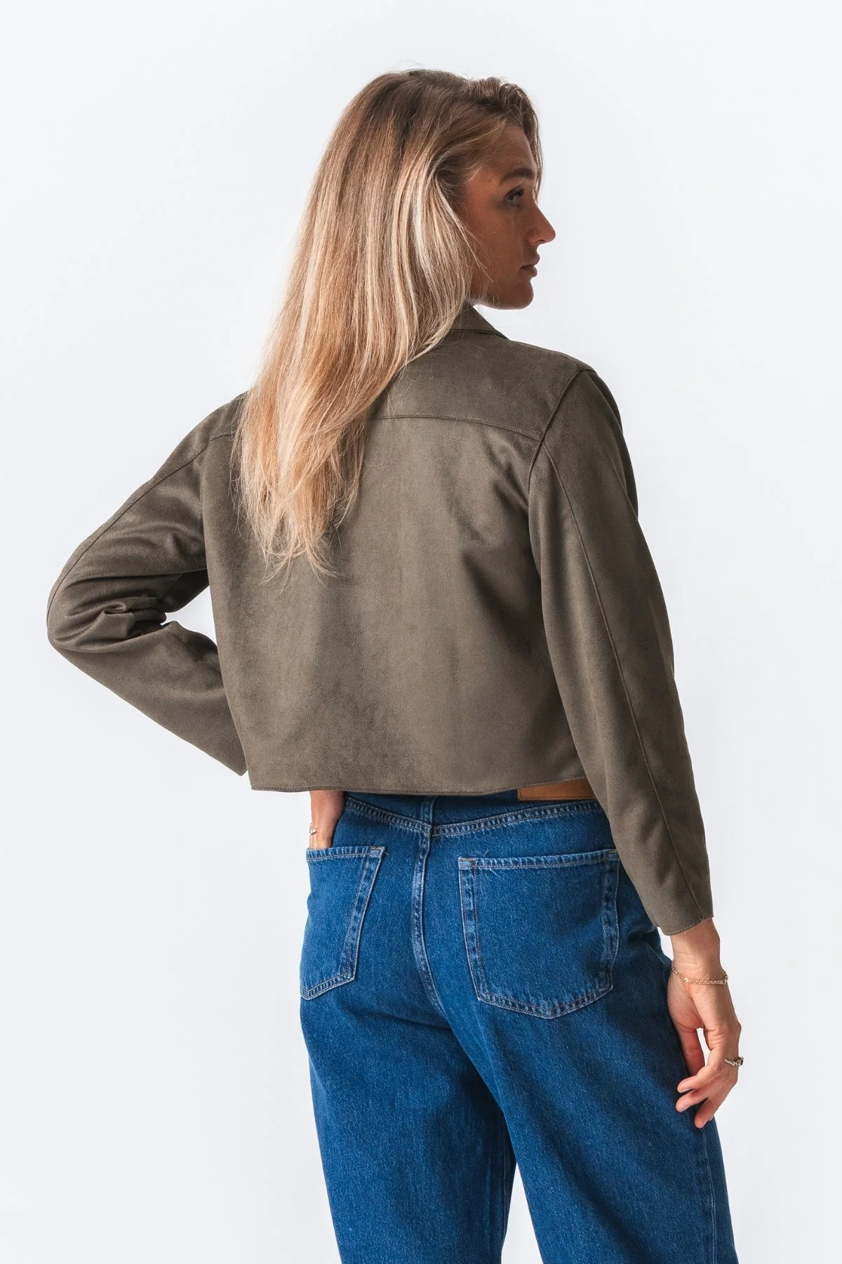 Nelly Short Jacket - Armee - Image 4