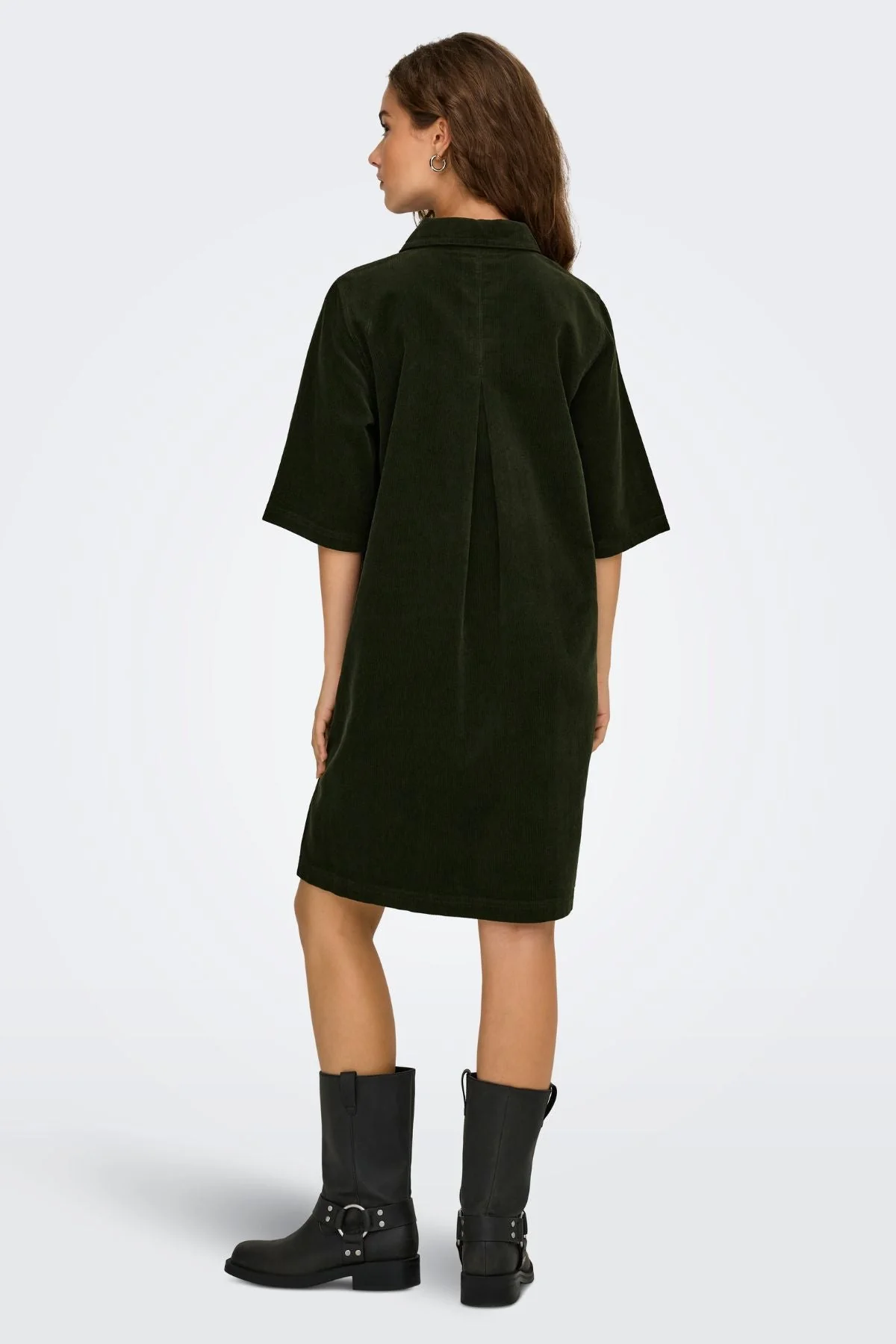 Nessa Cord -Kleid - Kolophonium - Image 5
