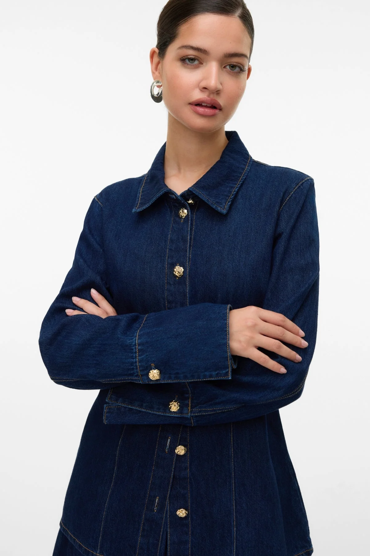 Nikka -Denim -Hemd - dunkelblauer Denim - Image 3