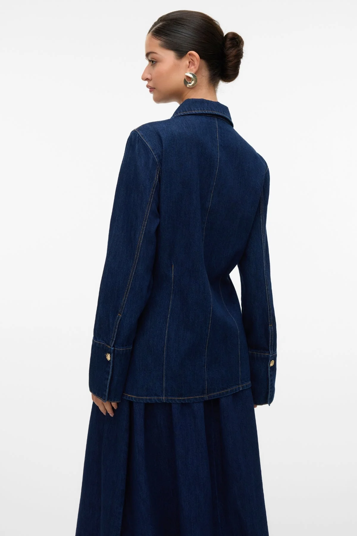 Nikka -Denim -Hemd - dunkelblauer Denim - Image 4
