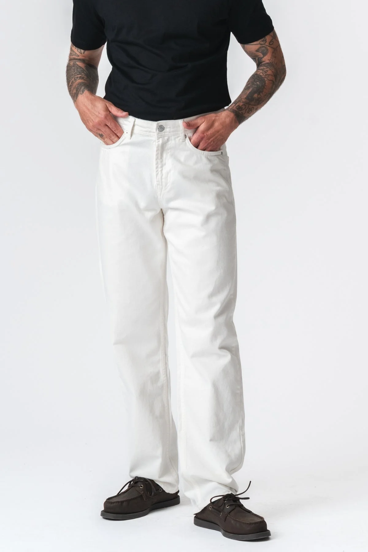 Noah Lose Fit Jeans - weißer Jeans