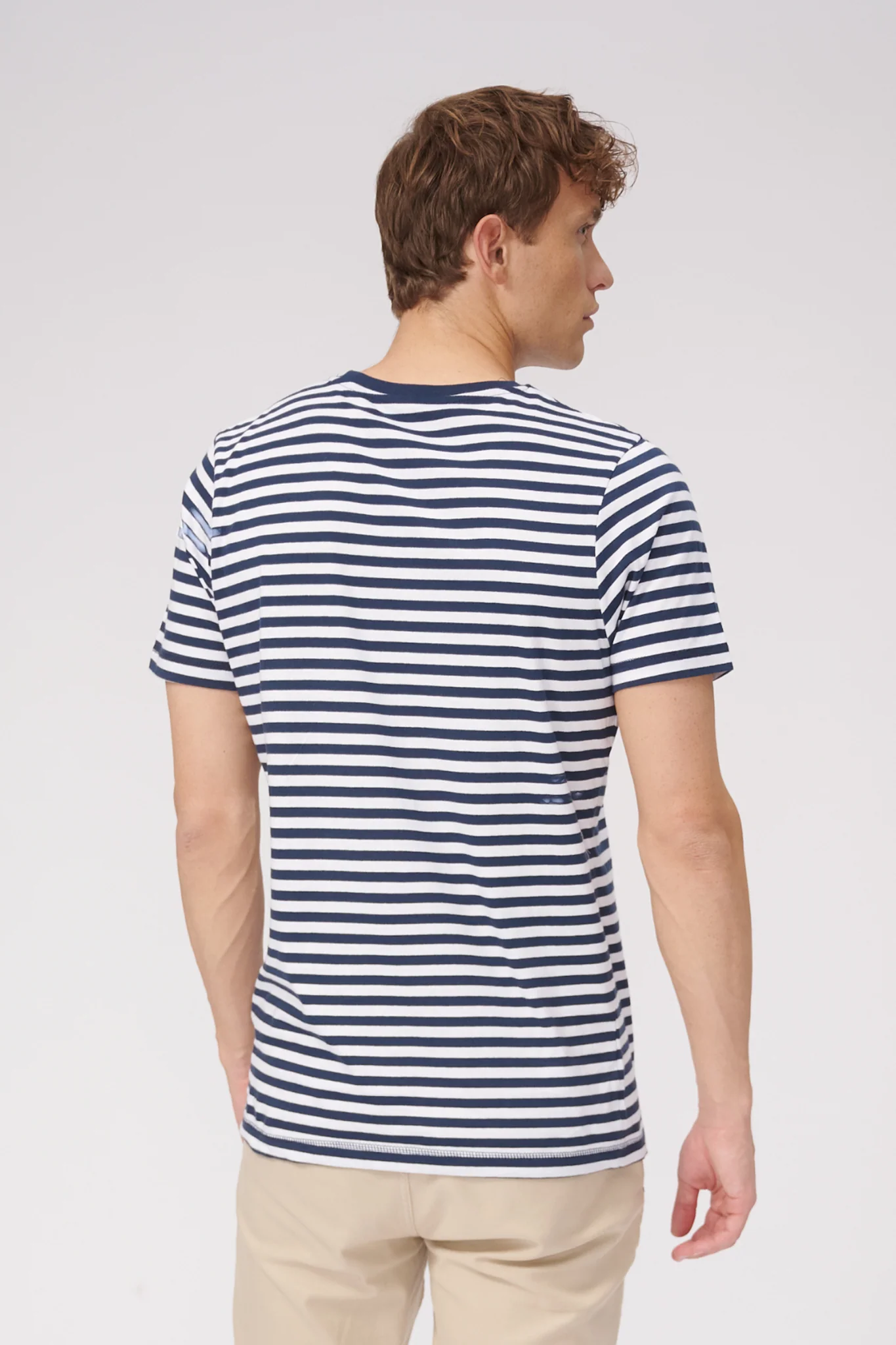 Nørregade Stripe - Marine Weiß - Image 2