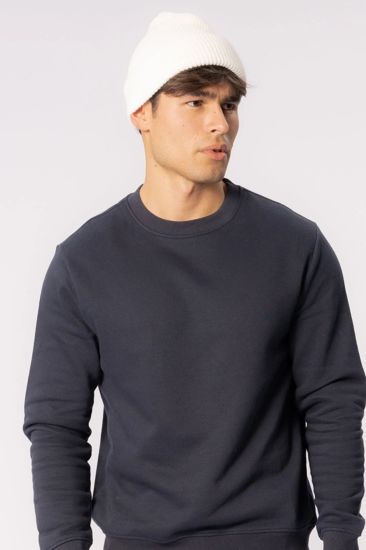 Oscar Beanie - Kristallweiß