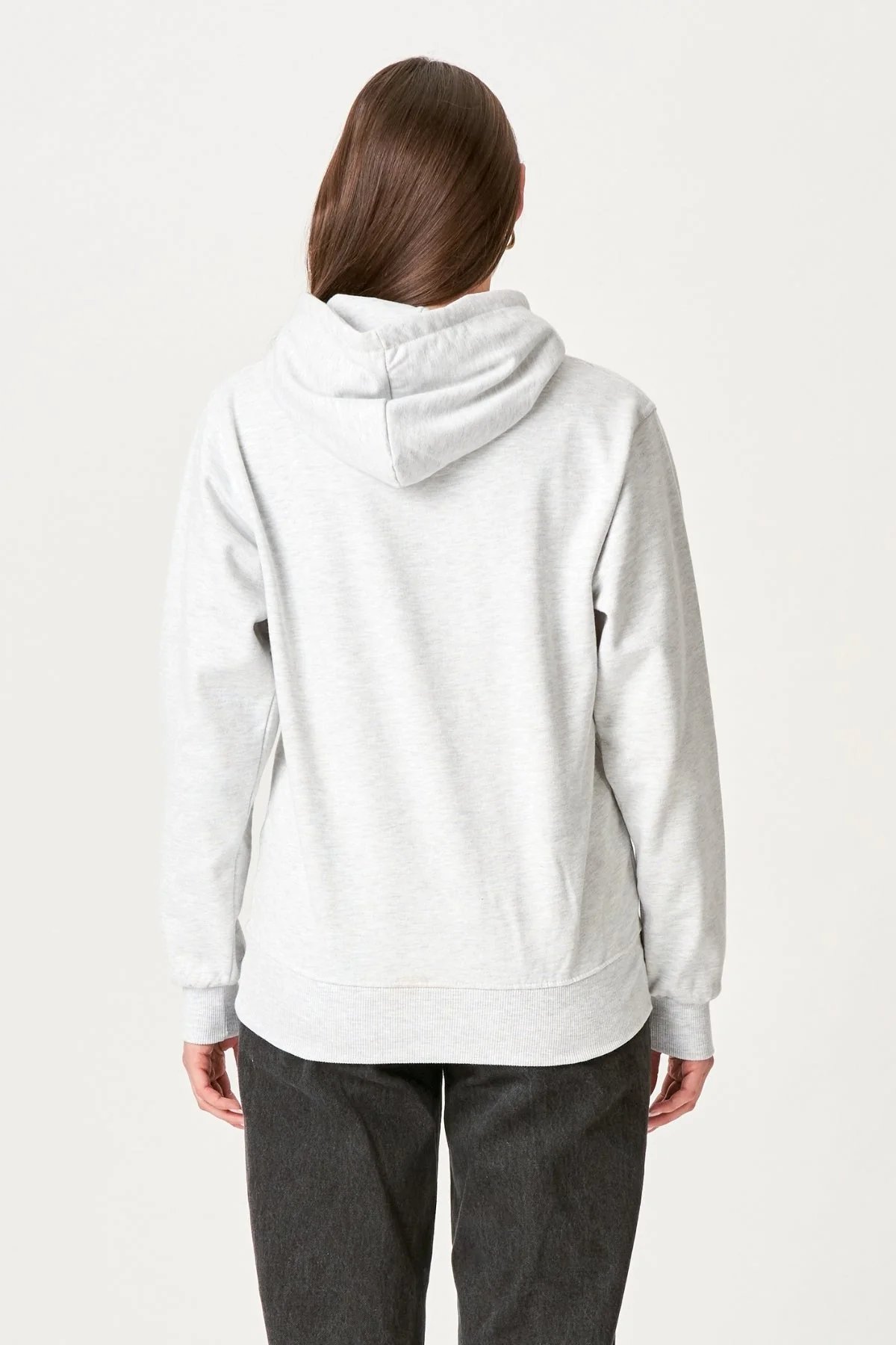 Oversized Hoodie - Aschegrau - Image 2
