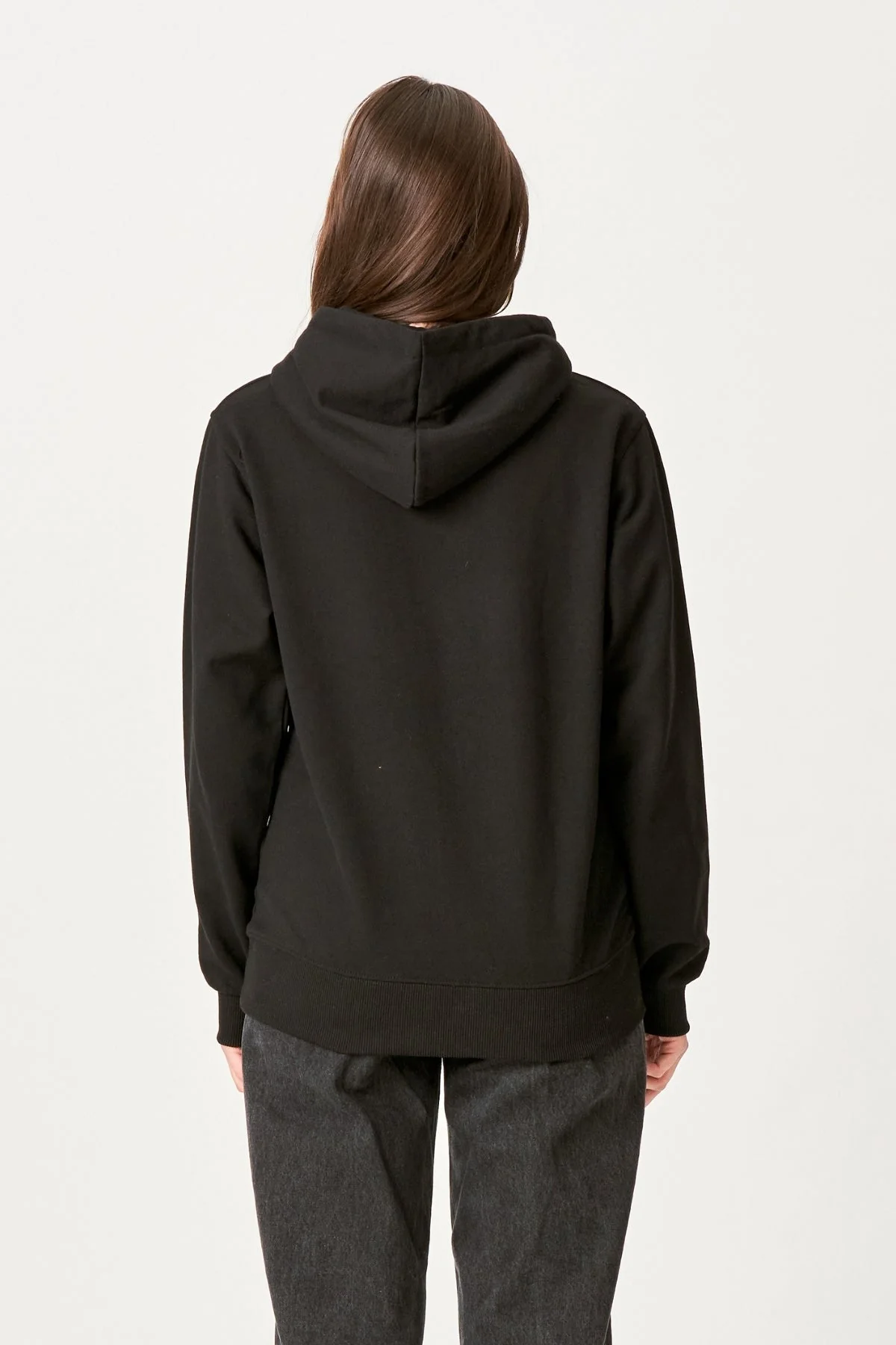 Oversized Hoodie - Schwarz - Image 2