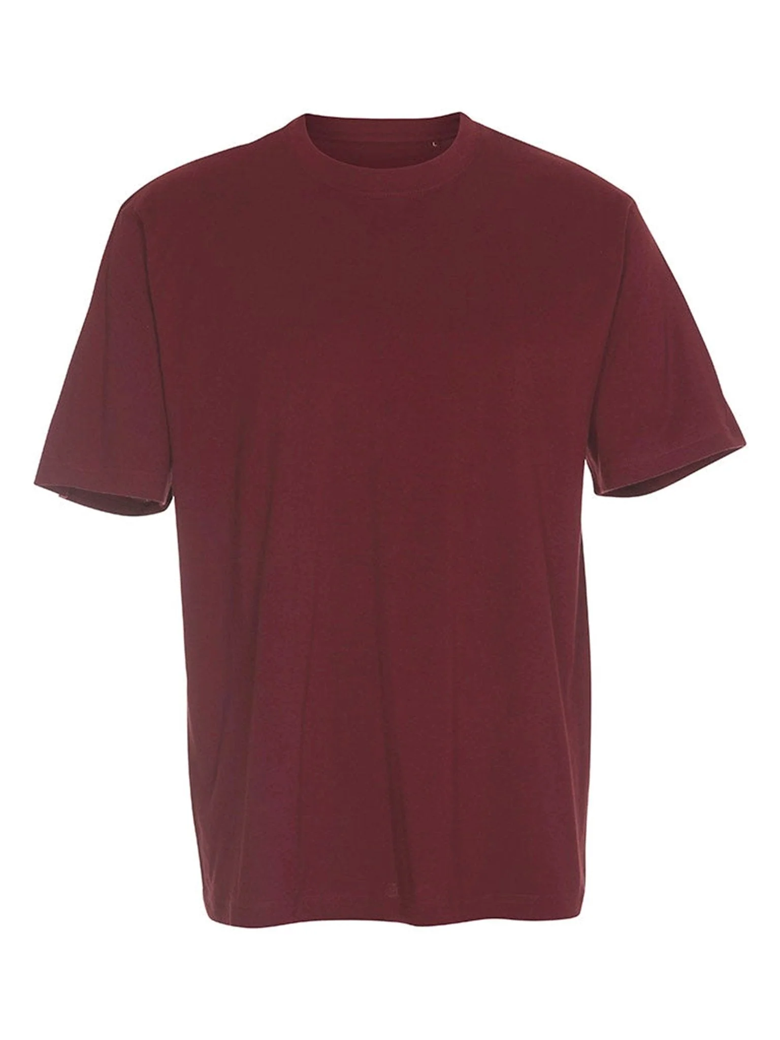 Oversized T -Shirt - Burgund - Image 4