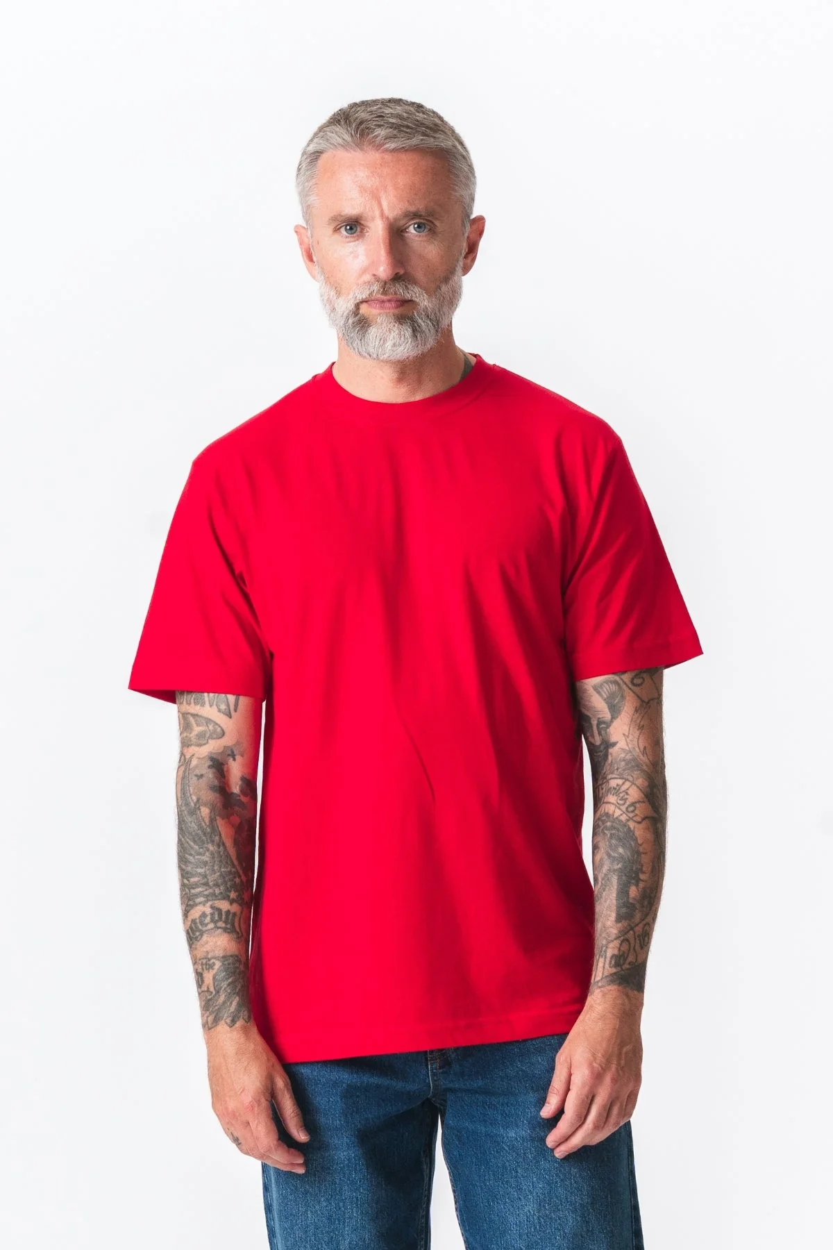 Oversized T -Shirt - Dänemarks Rot