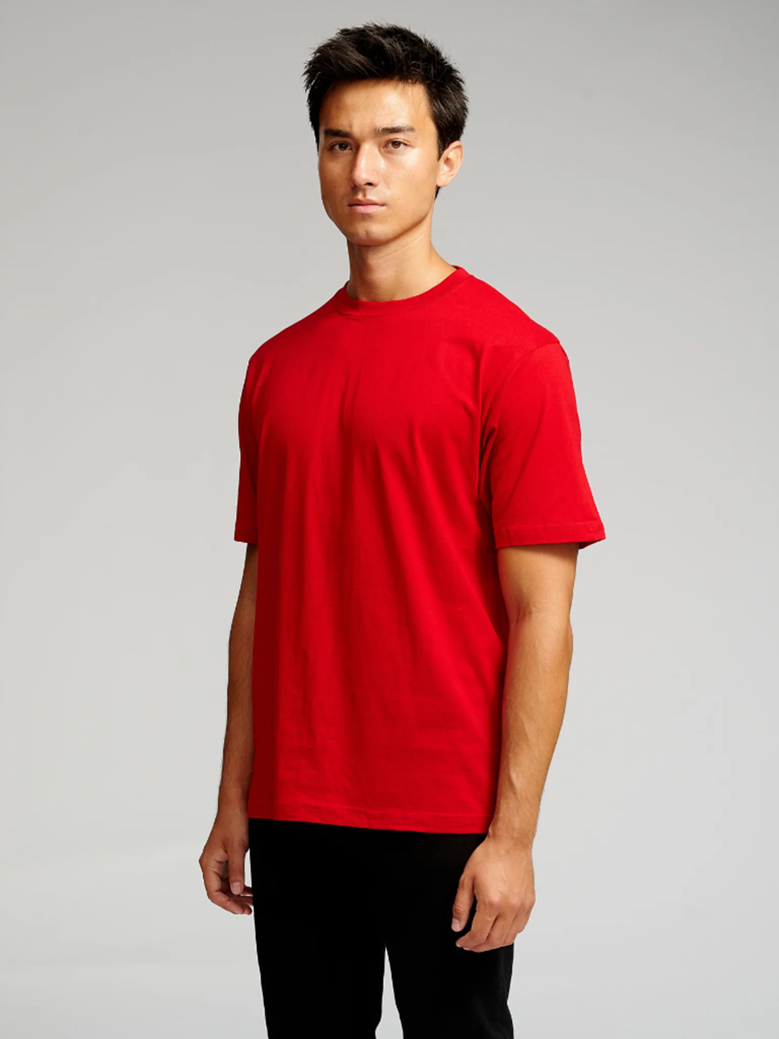 Oversized T -Shirt - Dänemarks Rot - Image 5