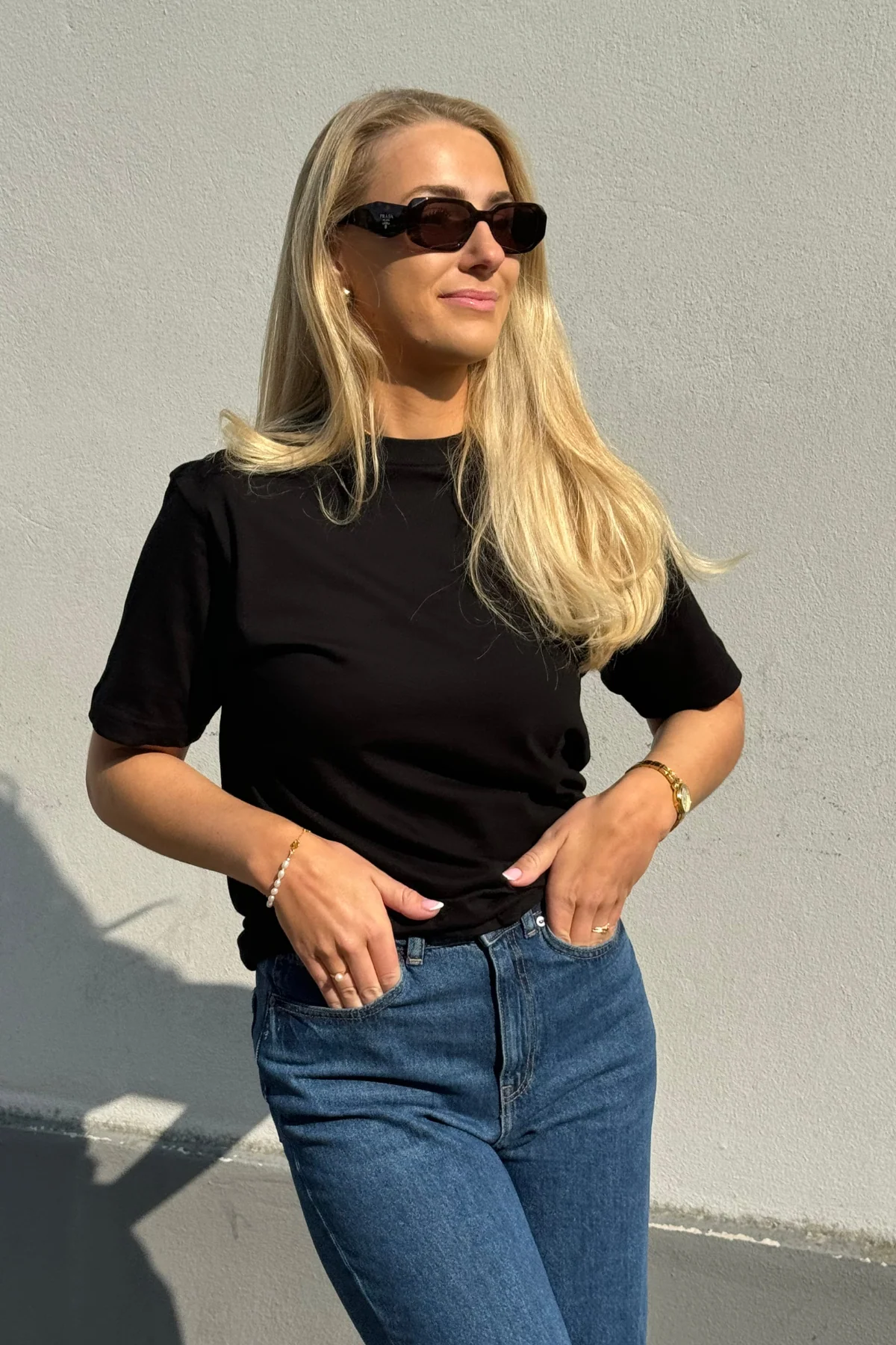 Oversized T -Shirt - Schwarz - Image 3