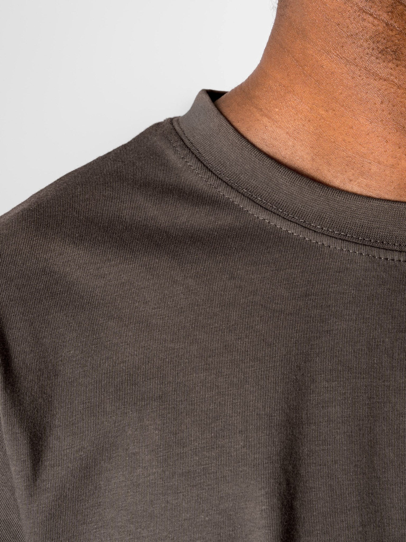 Oversized T -Shirt - Stahlgrau - Image 3