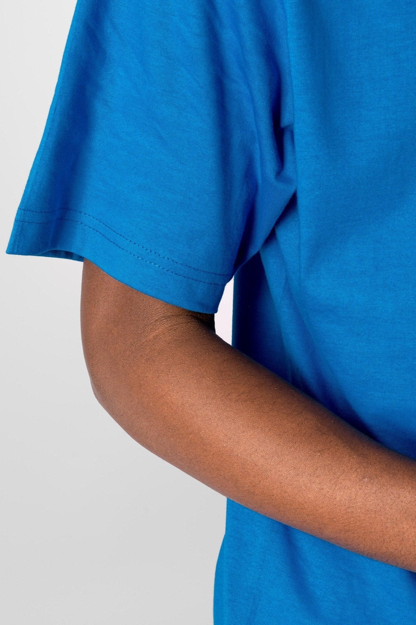 Oversized T -Shirt - Türkisblau - Image 5