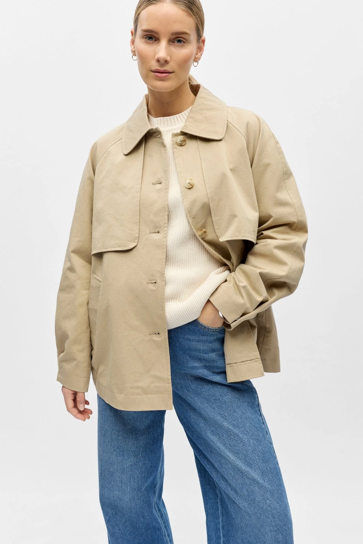 Paula Trenchjacke - Humus
