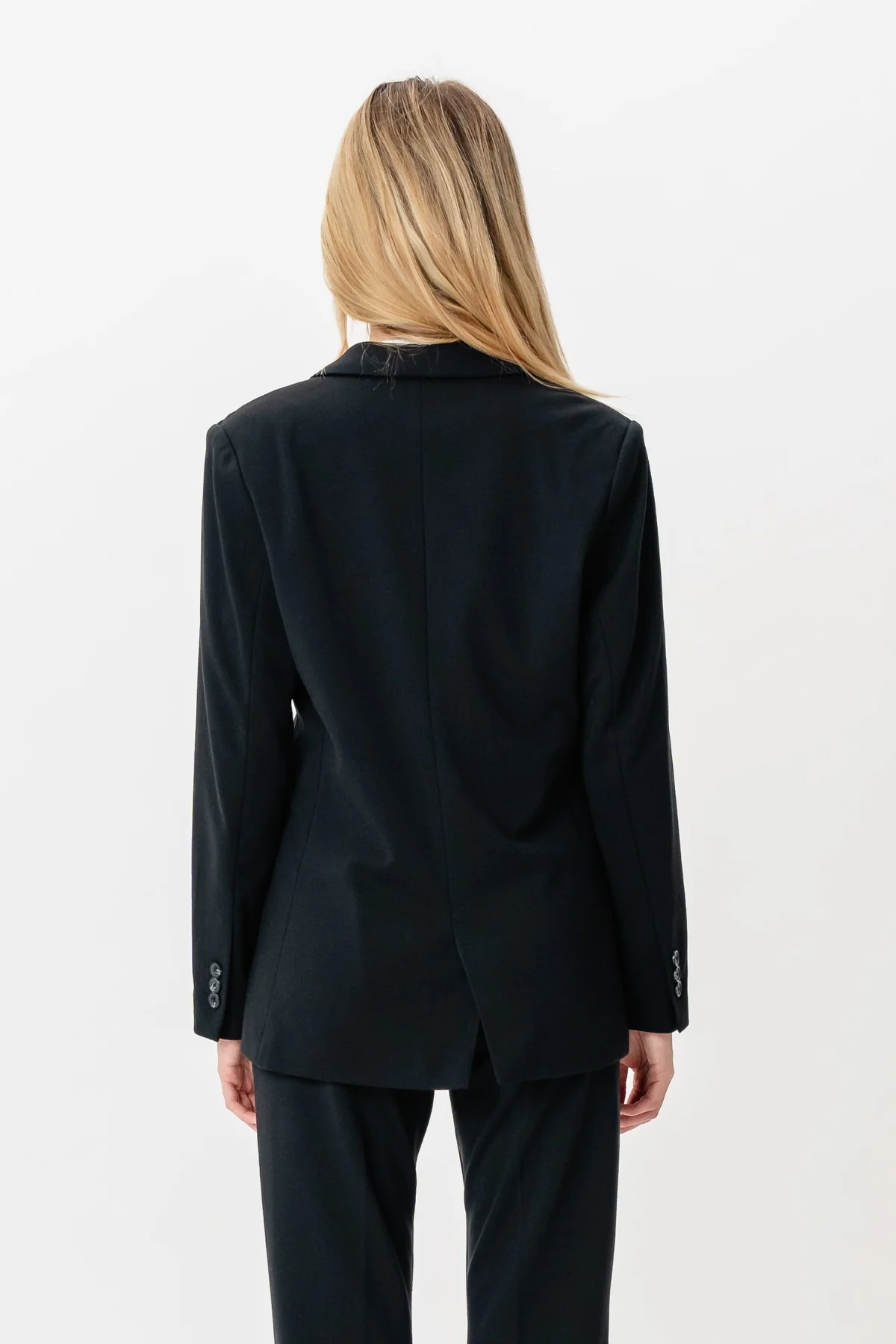 Blazer mit klassischer Passform – Marineblau - Image 3