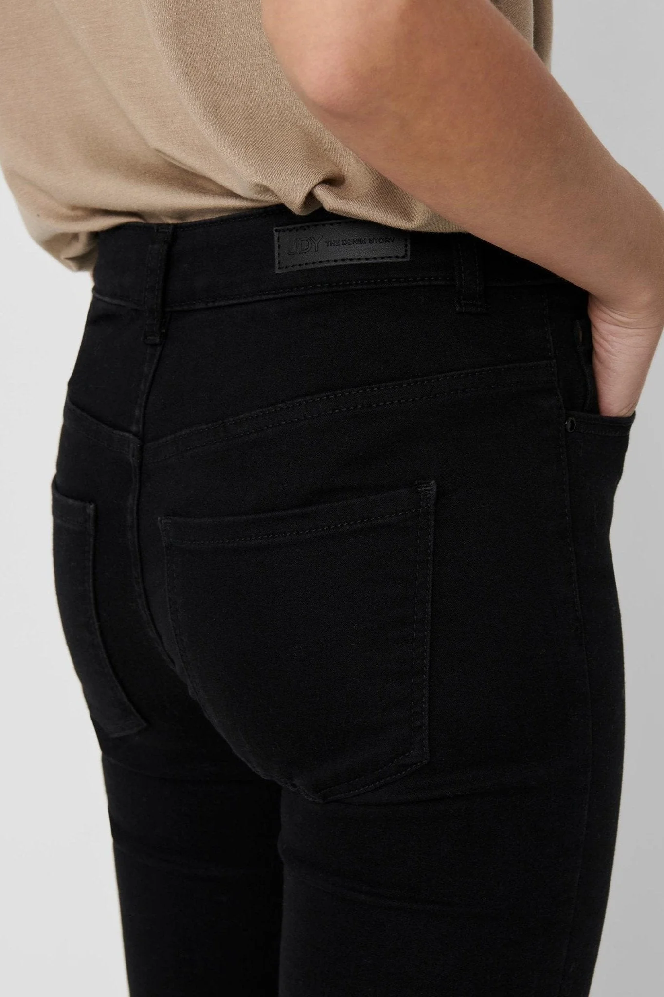 Performance Jeans - Schwarz (hohe Taille) - Image 5