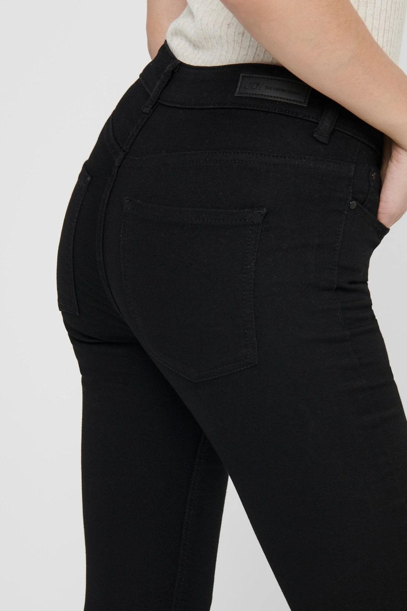 Performance Jeans - Schwarz (mittlere Taille) - Image 4
