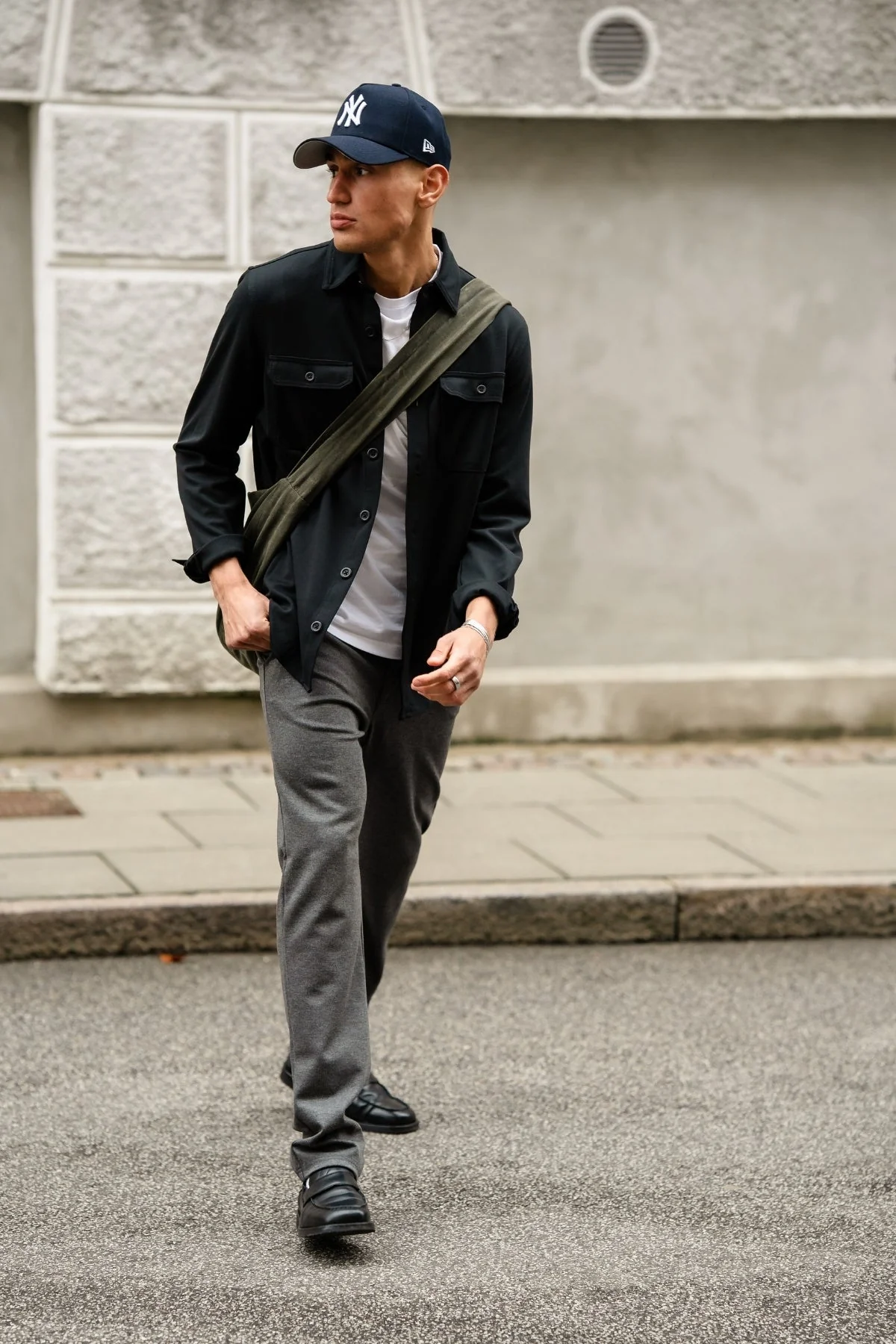 Performance Regular Overshirt - Schwarz - Image 3