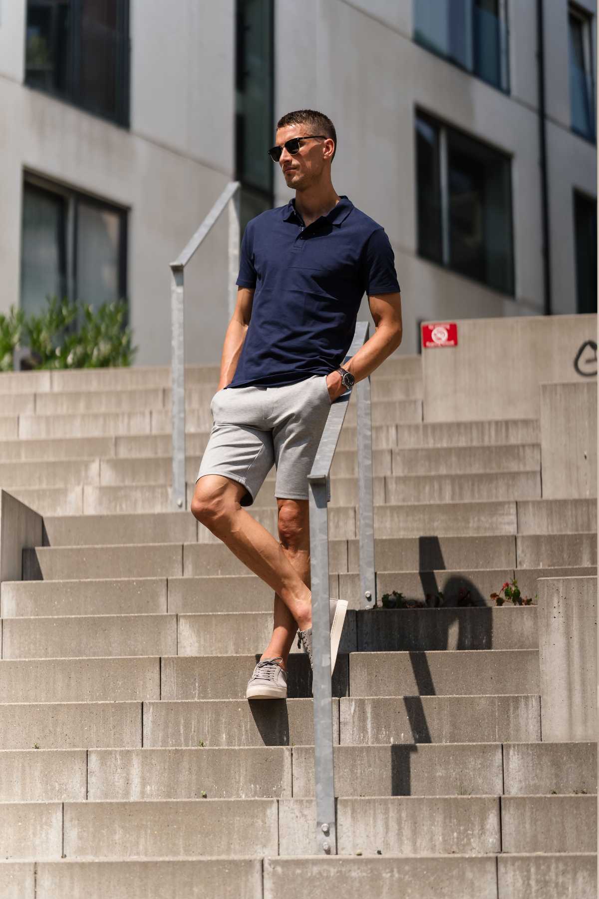 Performance Shorts - Hellgrau - Image 3