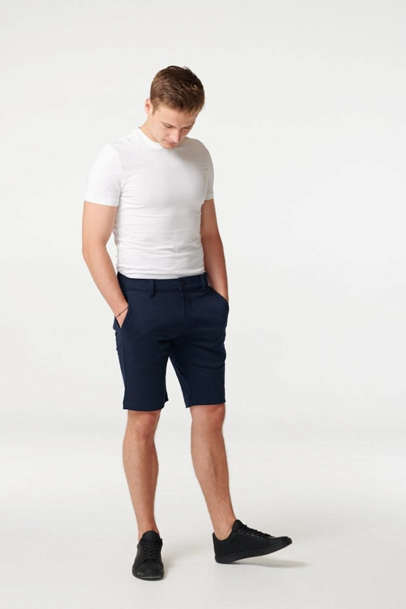 Chino Shorts - Marine - Image 5