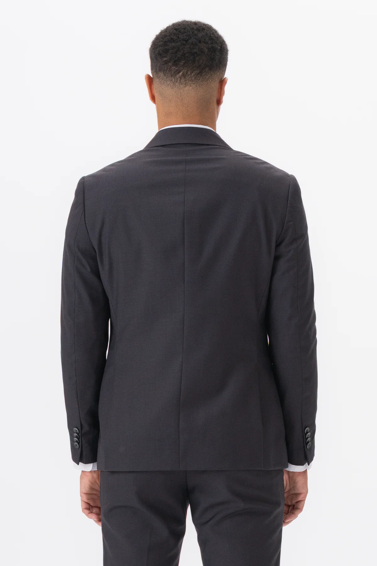 Premium-Doppelbrustblazer-graubraun - Image 4