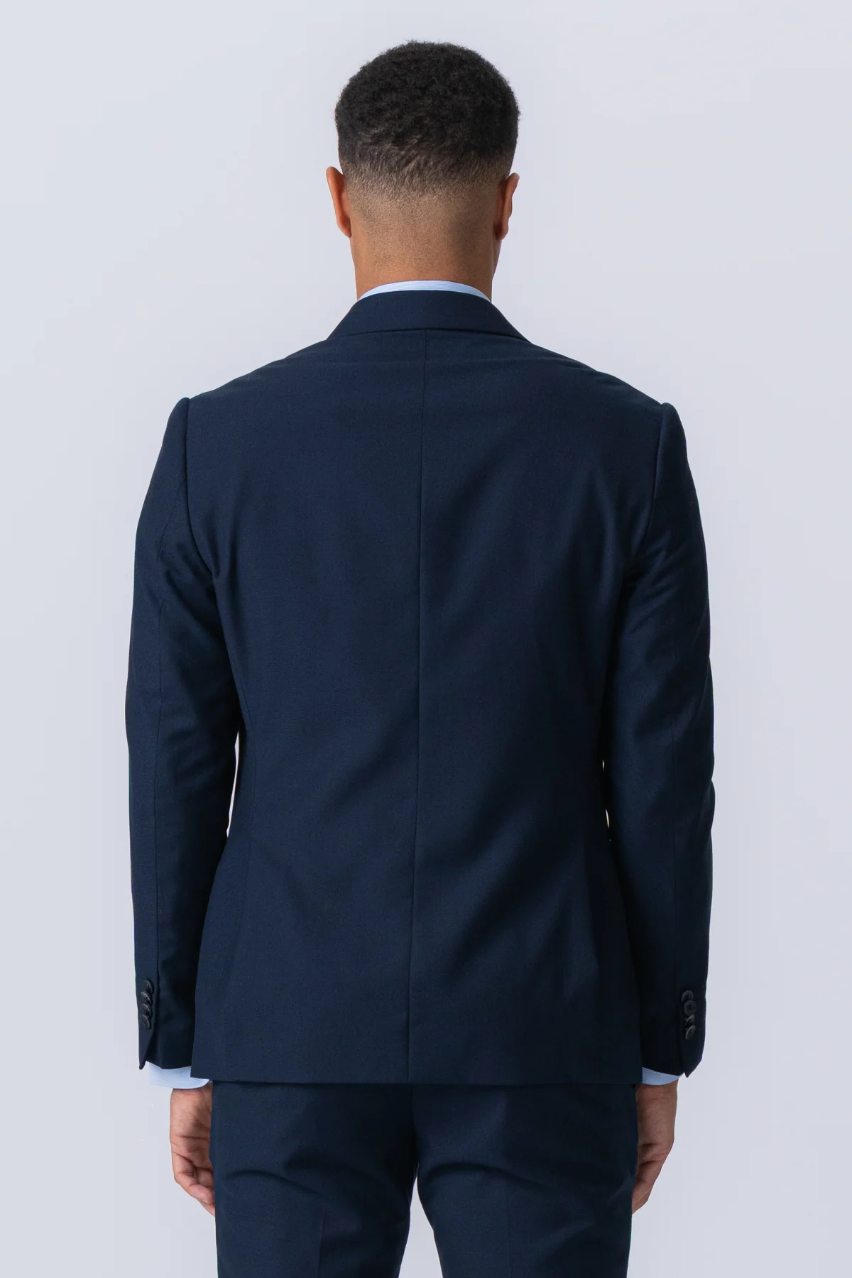 Premium Double Breasted Blazer - Marine - Image 6