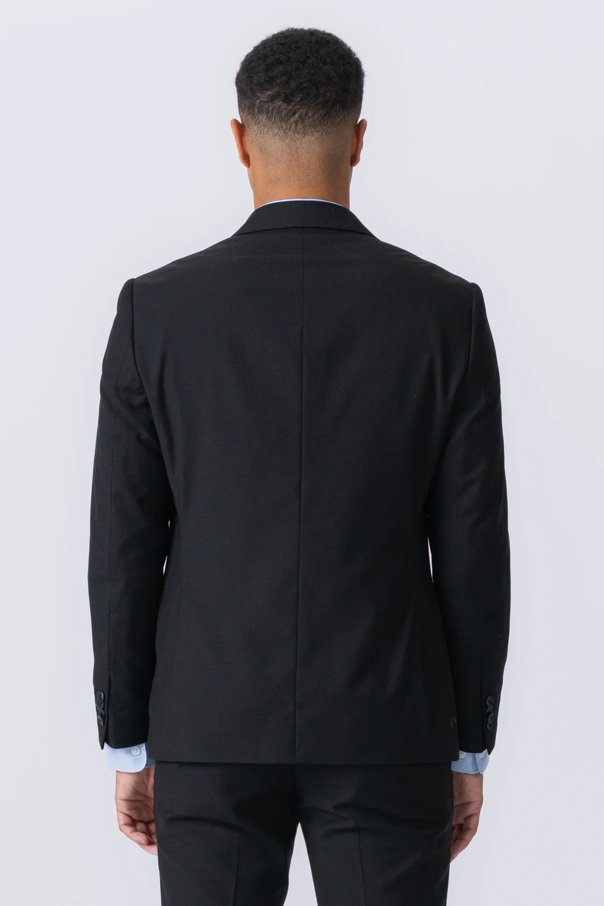Premium -Einbrennstreicher -Blazer - Schwarz - Image 6