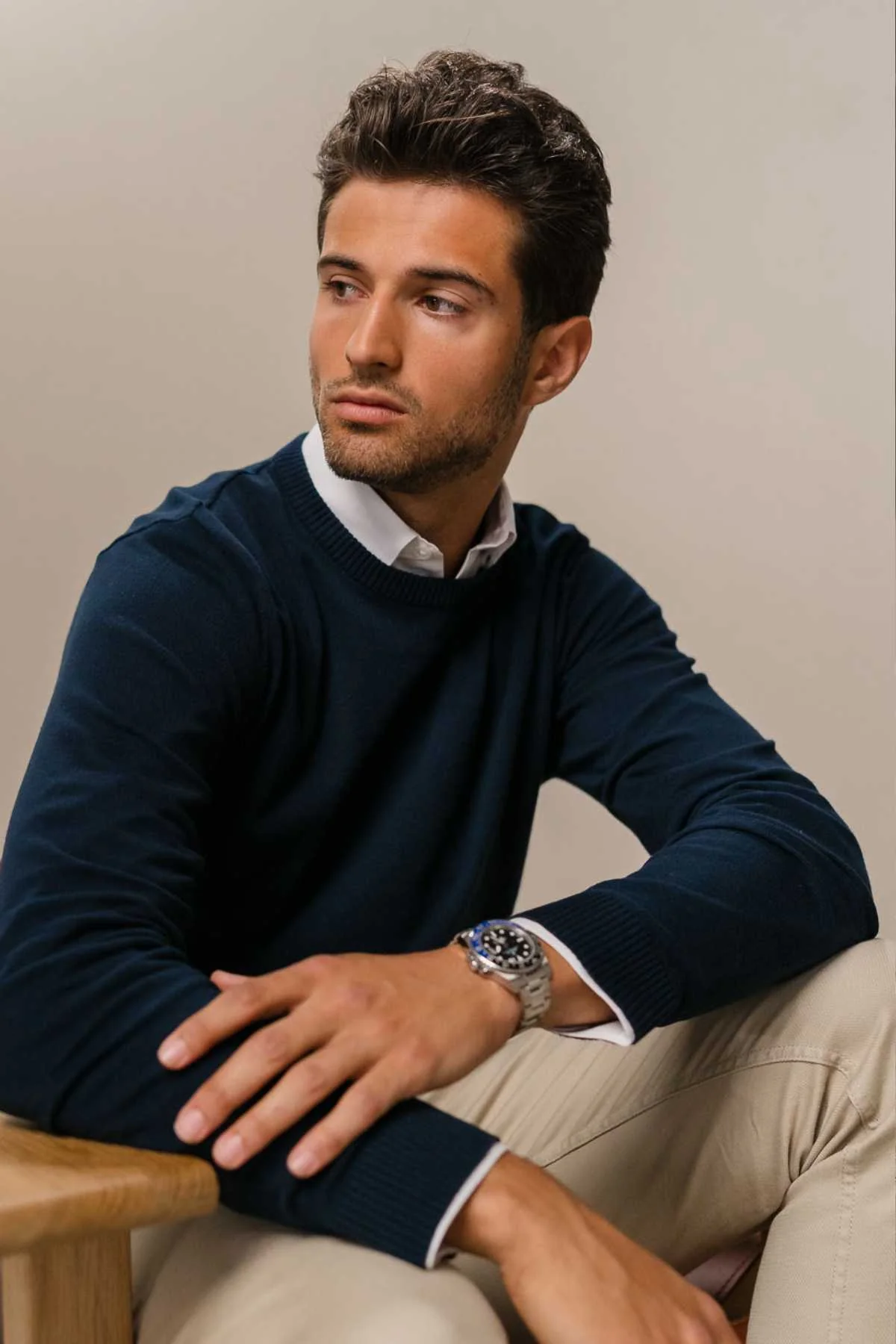 Pullover Roundneck - Marine - Image 2