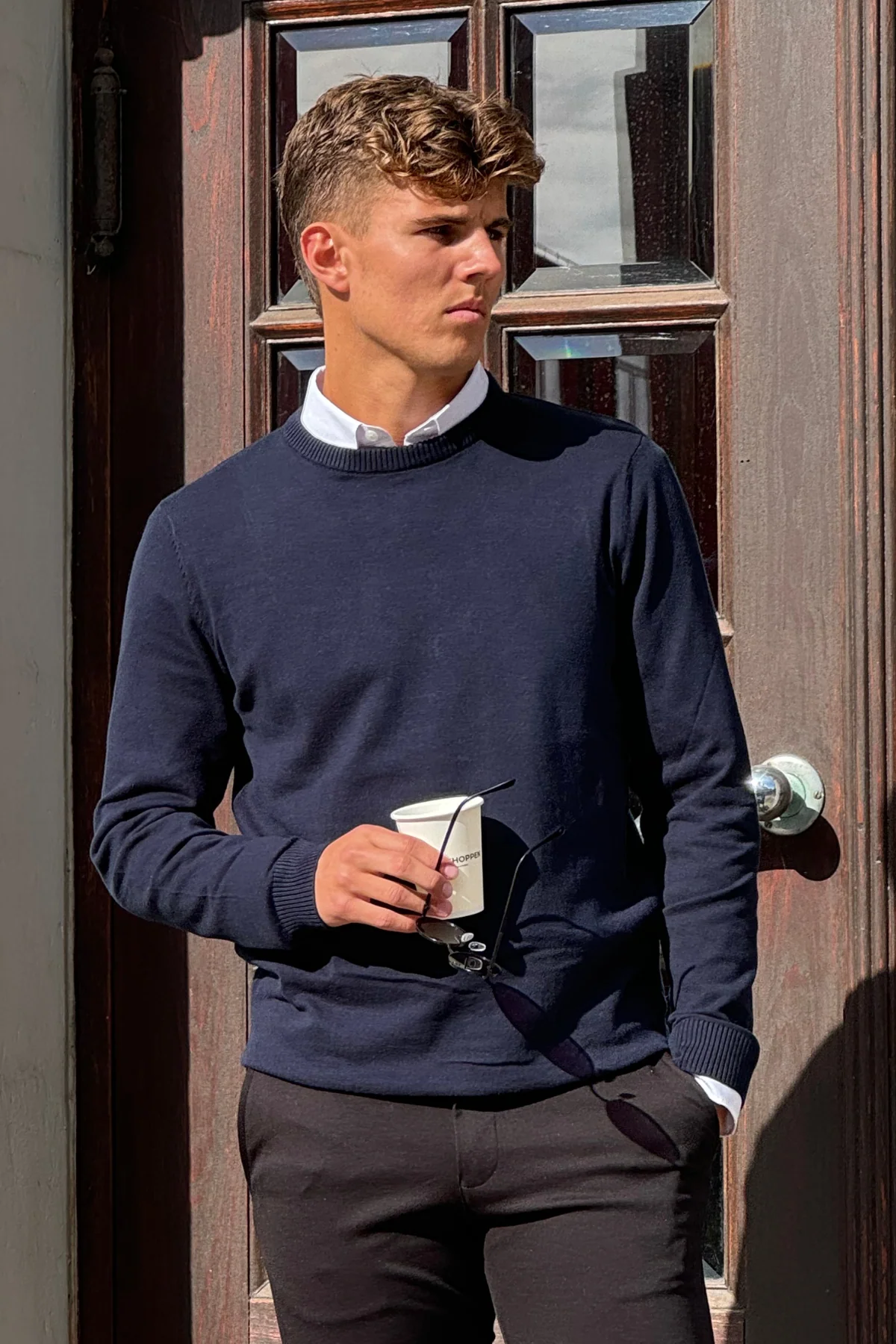 Pullover Roundneck - Marine - Image 3