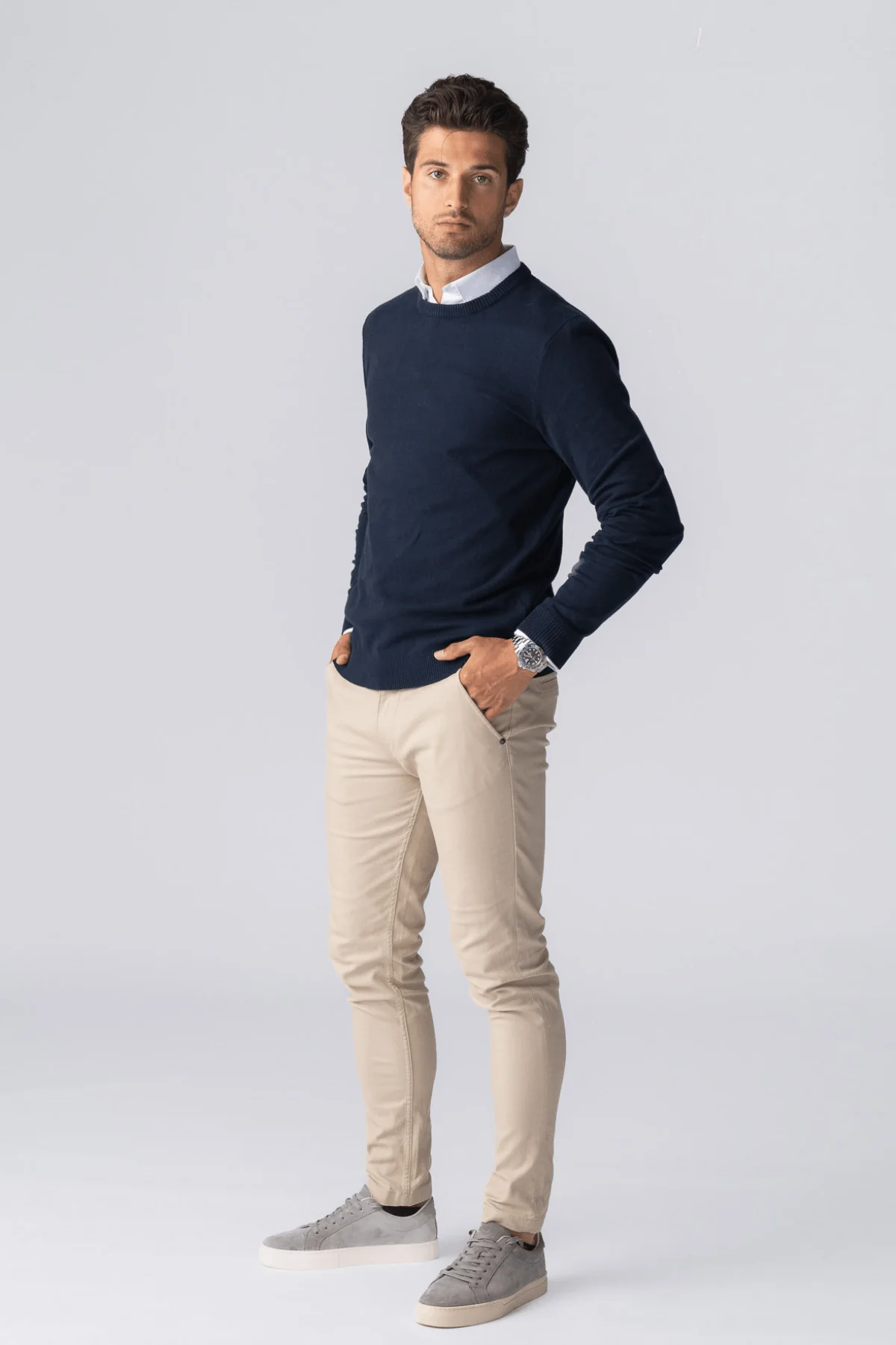 Pullover Roundneck - Marine - Image 5