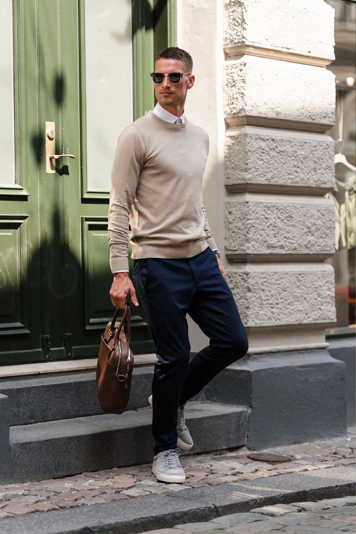 Pullover Roundneck - Sand - Image 4