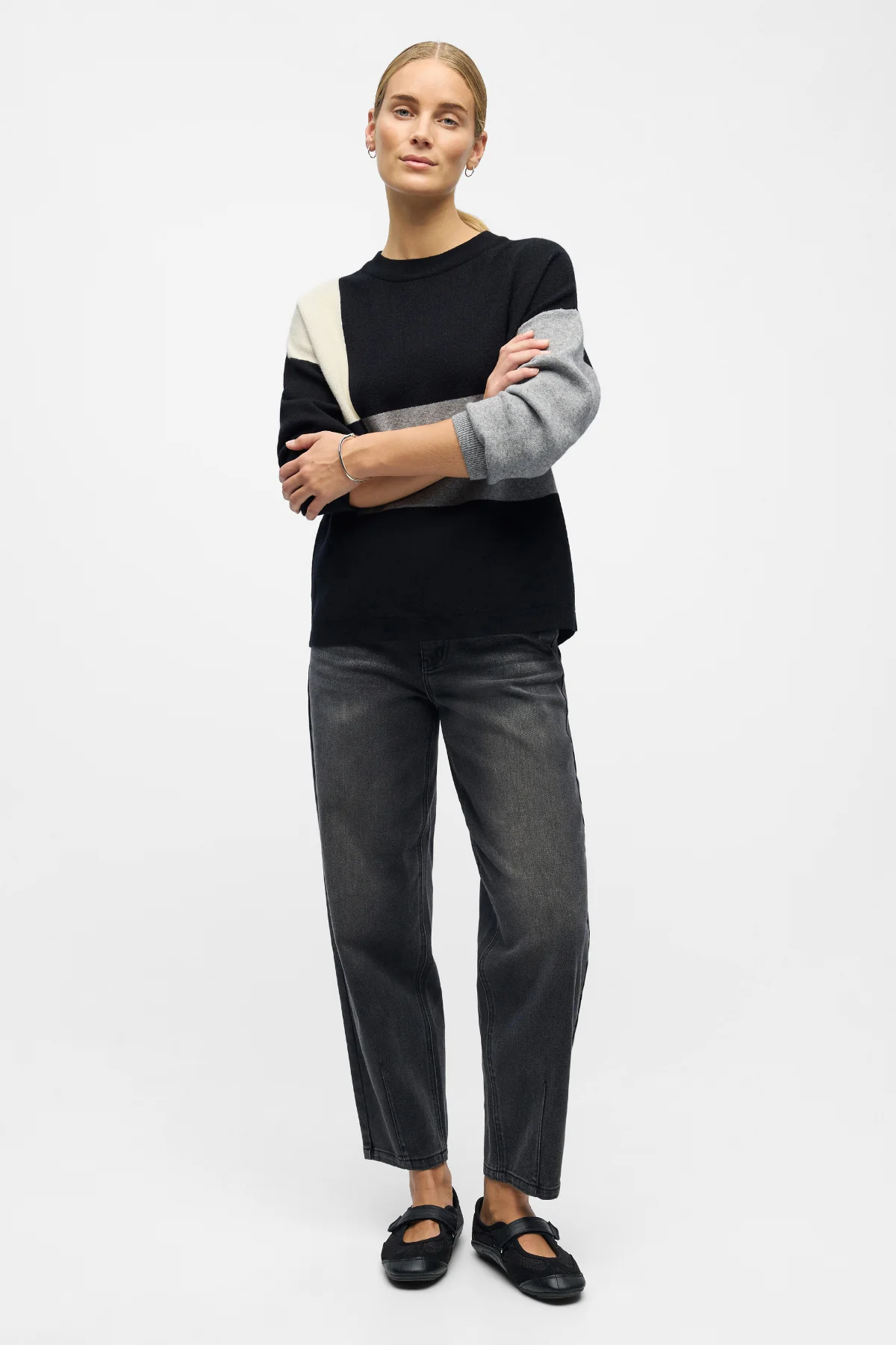 Ray Strickpullover - schwarze Sandschale - Image 2