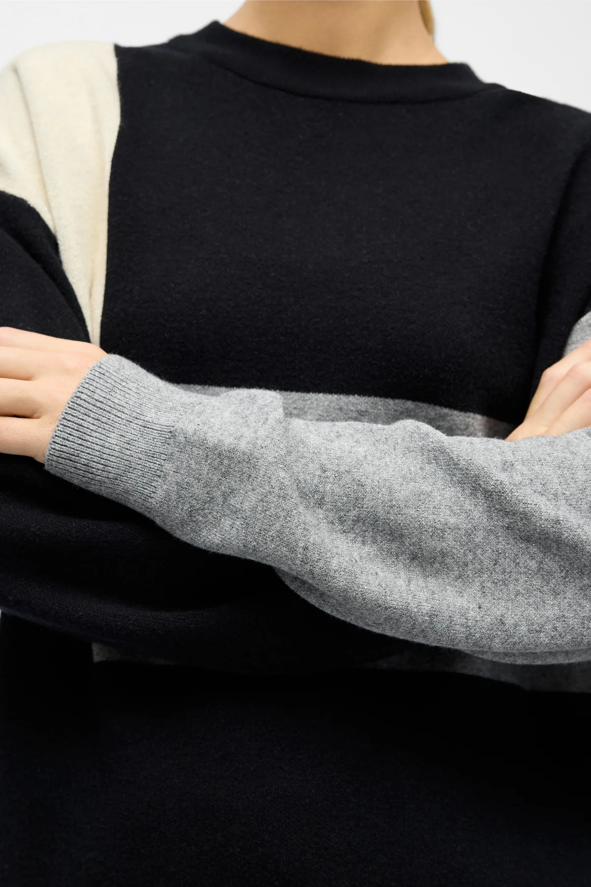 Ray Strickpullover - schwarze Sandschale - Image 3