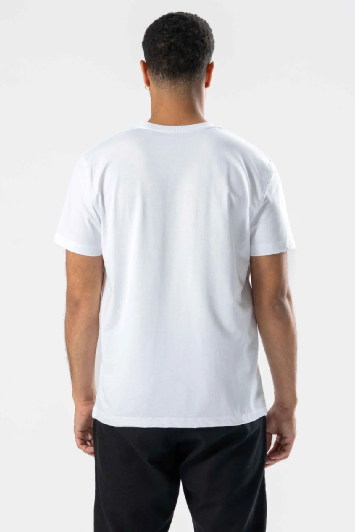 Regelmäßiges T -Shirt - Weiß - Image 3