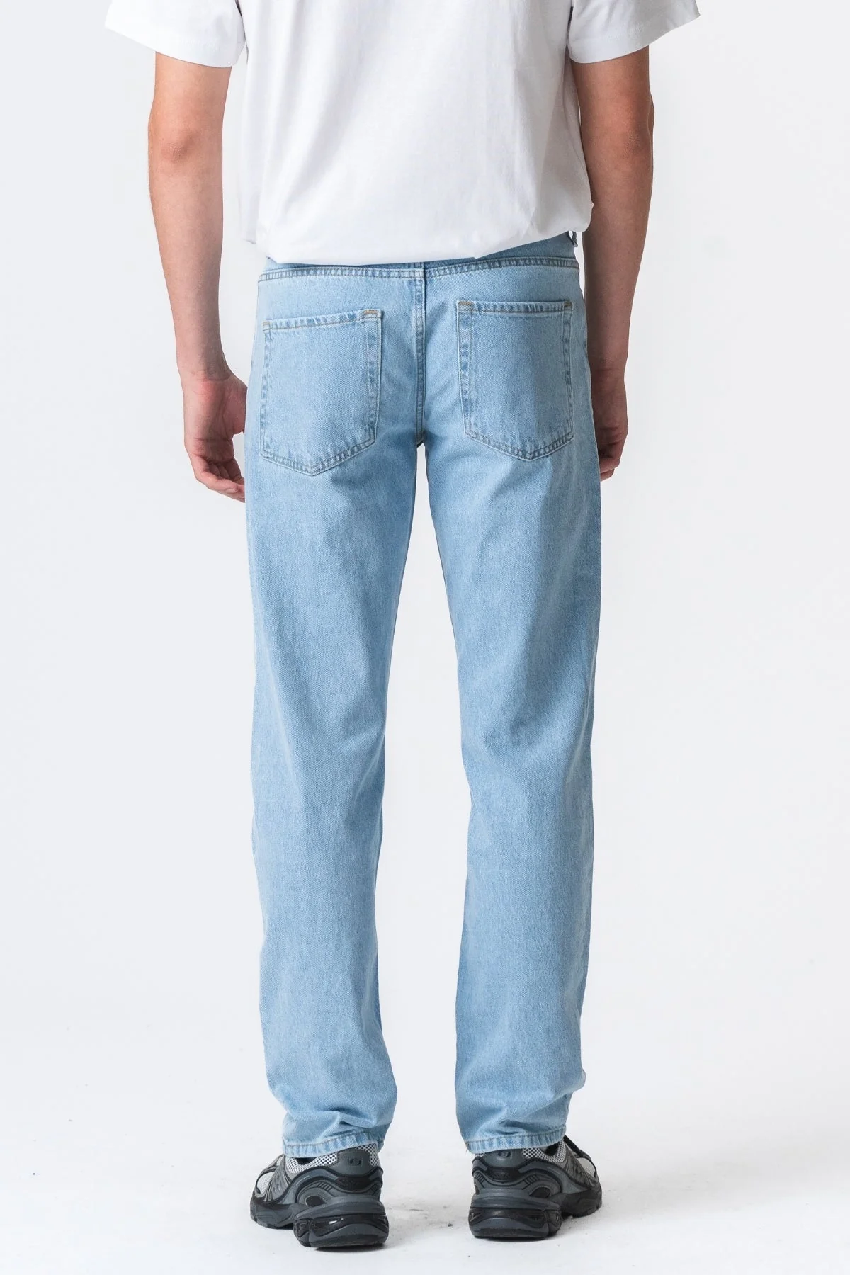 Entspannte Fit -Jeans - hellblauer Jeans - Image 4