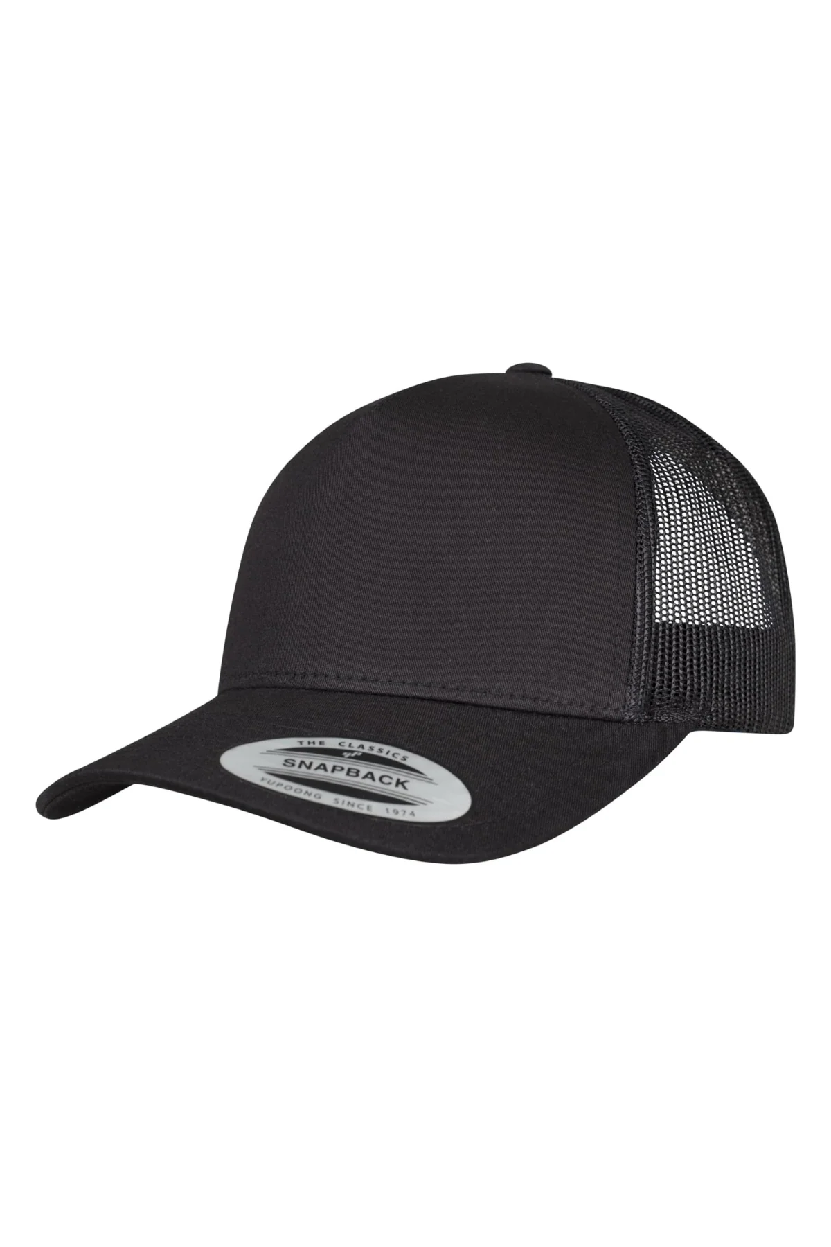 Retro Trucker Cap - Schwarz - Image 7