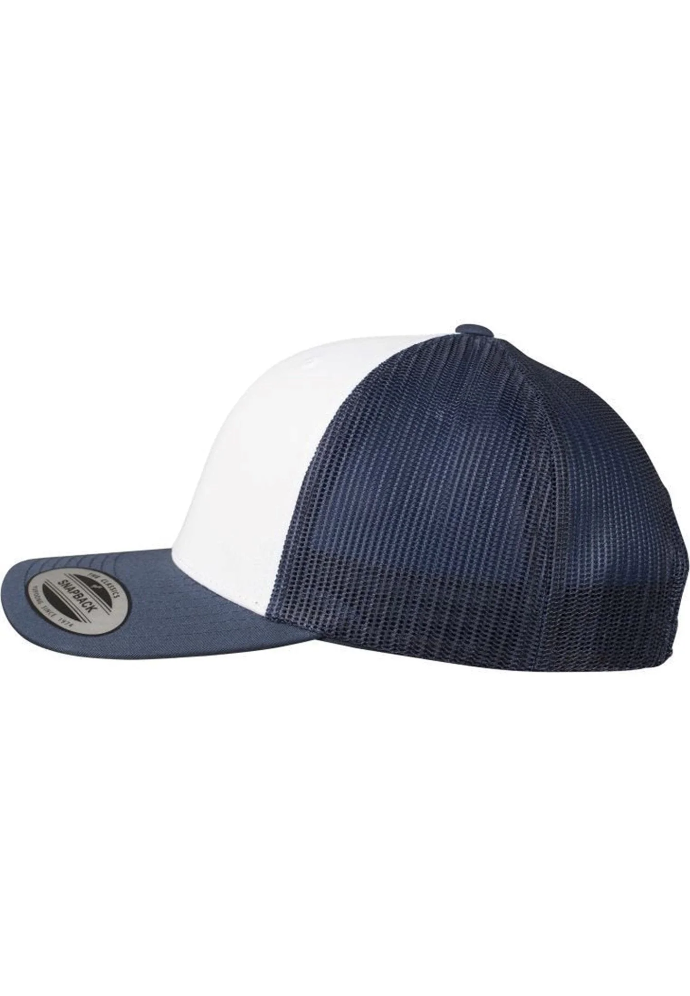 Retro Trucker Colored Front - Marine - Image 7