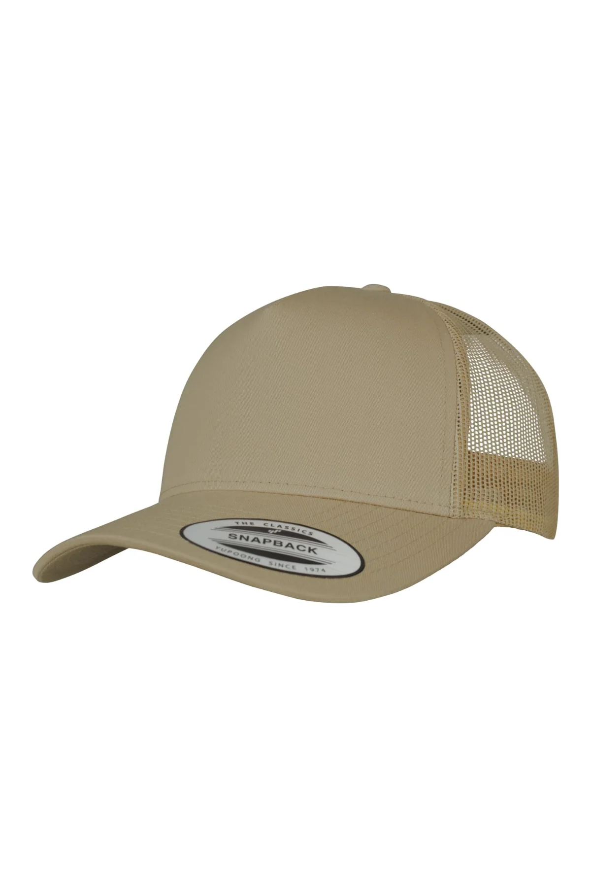 Retro Trucker Cap - Khaki - Image 5