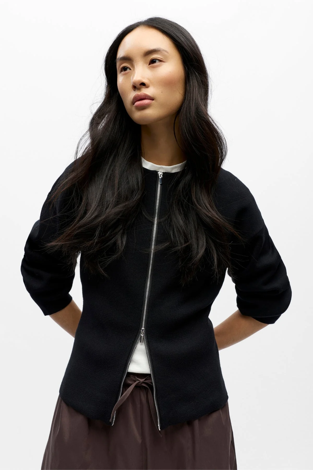 Reynard-Strickjacke - Schwarz - Image 4