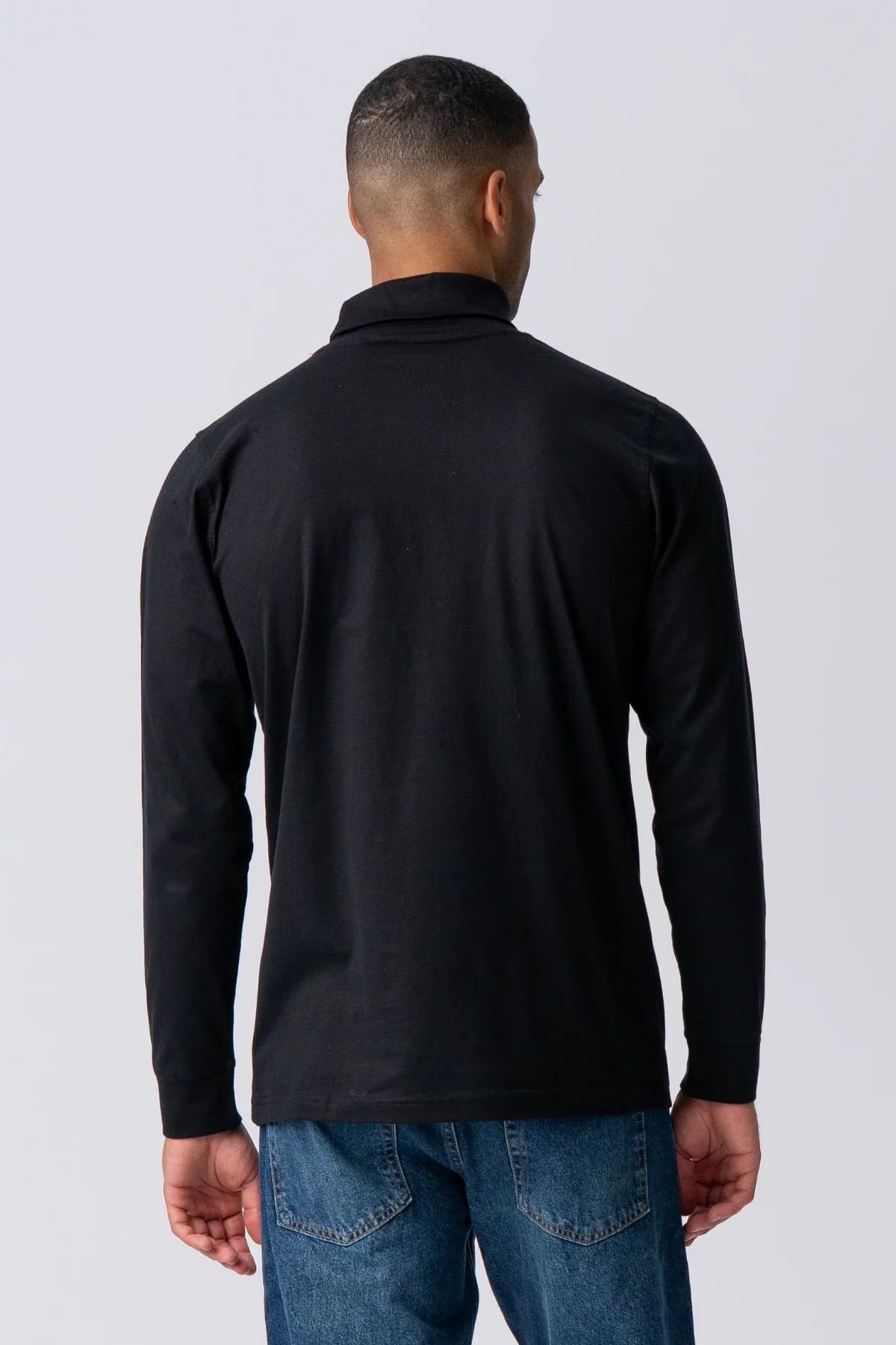 Rollkragenpullover - schwarz - Image 4