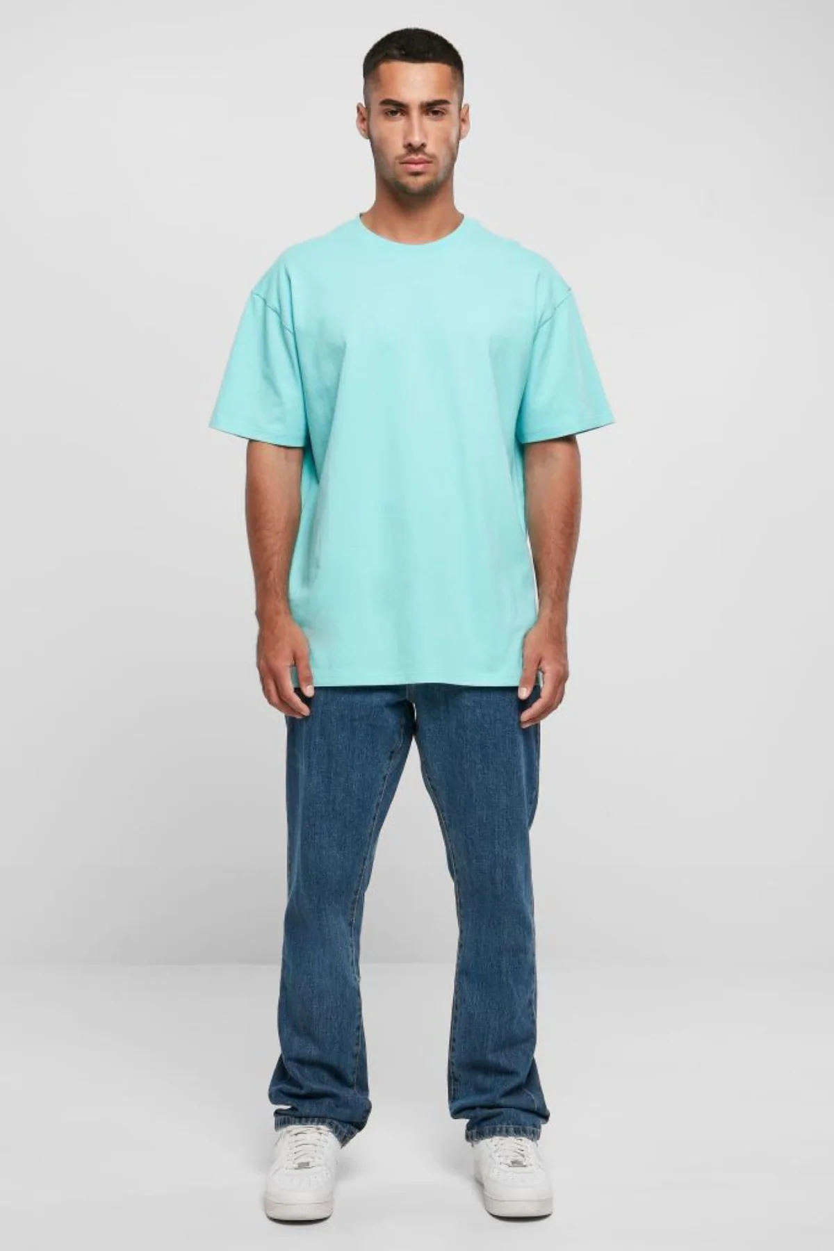 Schwer Oversized T -Shirt - Berylblaublau - Image 2