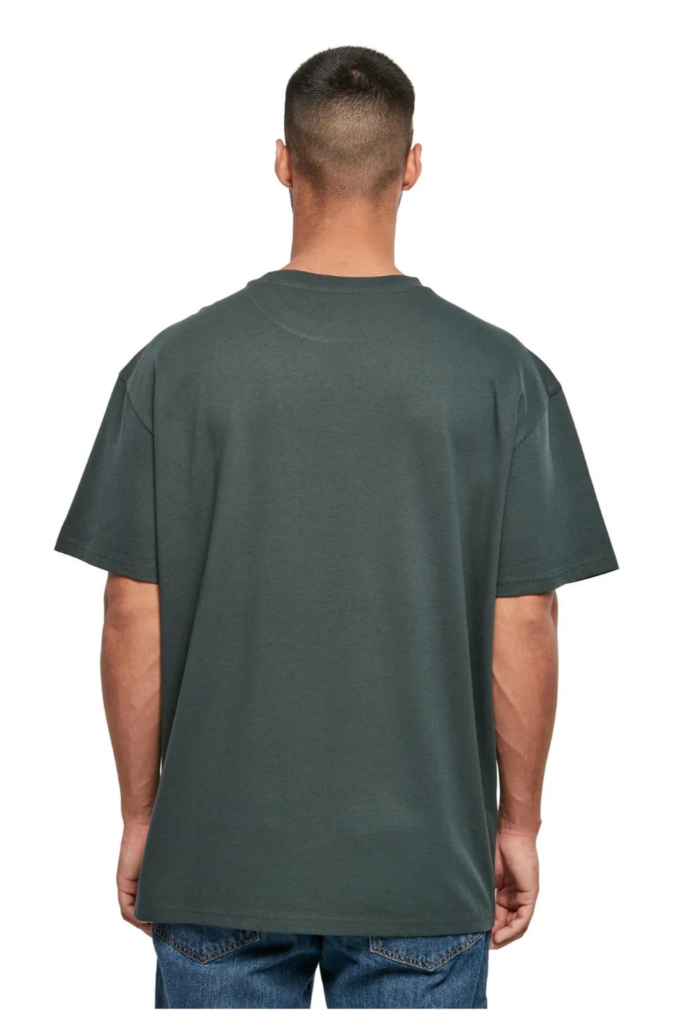 Schwer Oversized T -Shirt - BottleGreen - Image 2
