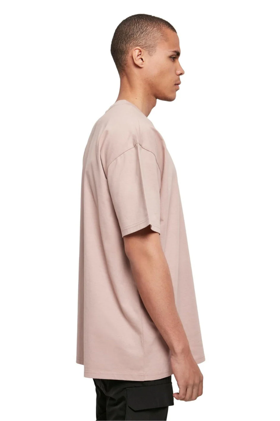 Schwer Oversized T -Shirt - Dämmerung Rose - Image 3