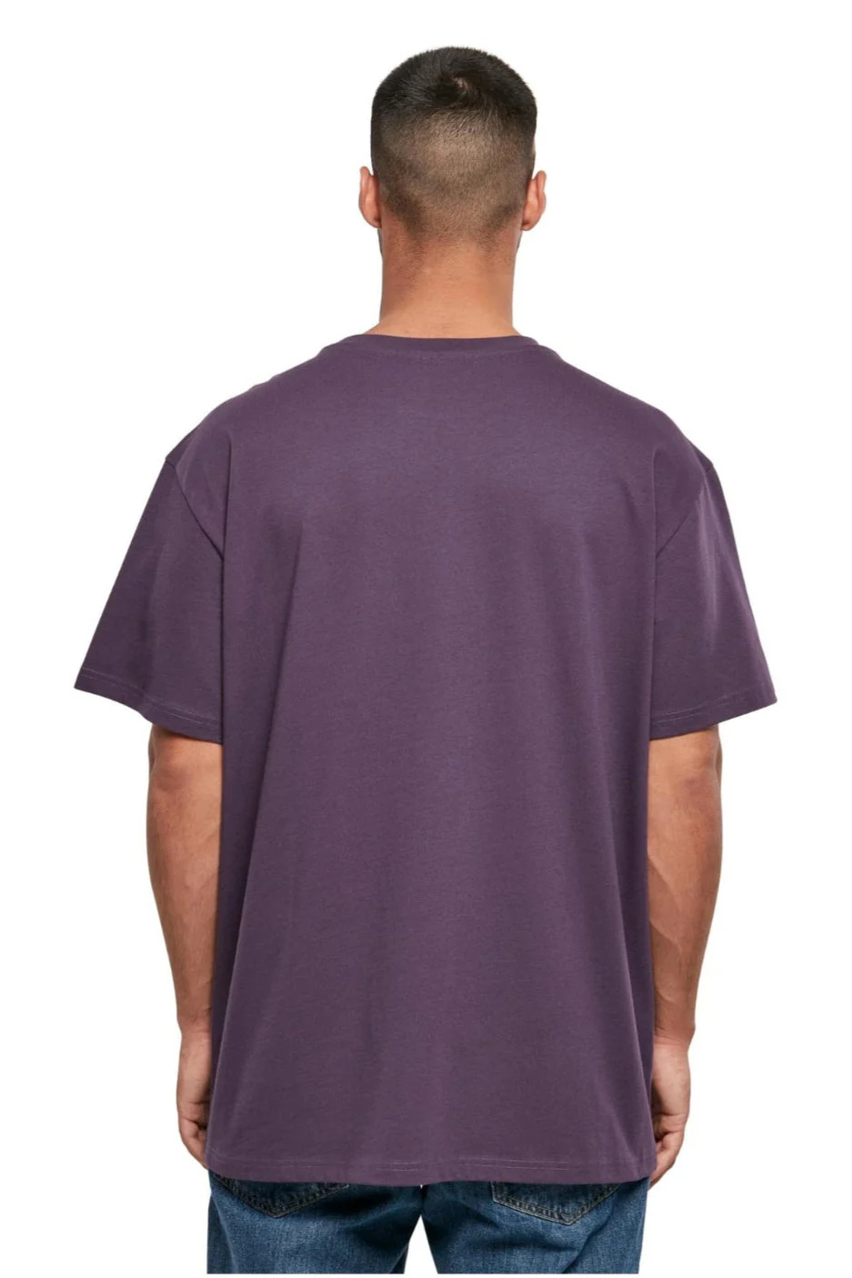 Schwer Oversized T -Shirt - Lila Nacht - Image 2