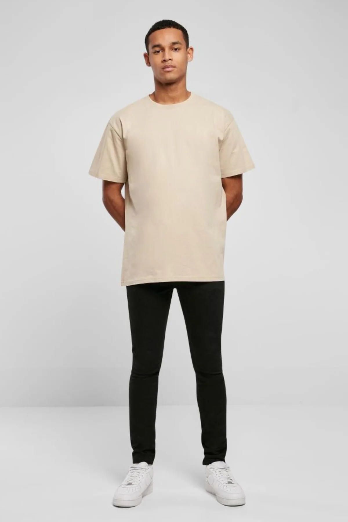 Schwer Oversized T -Shirt - Nass Sand - Image 2