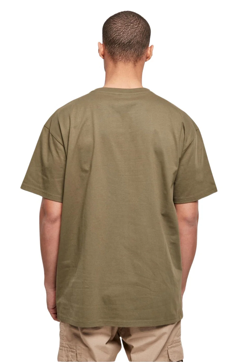 Schwer Oversized T -Shirt - Olive - Image 3