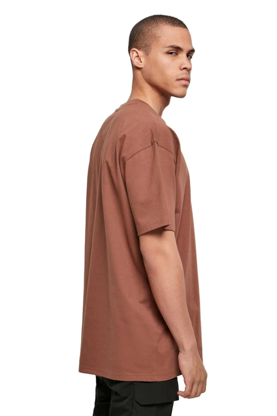 Schwer Oversized T -Shirt - Rinde - Image 3