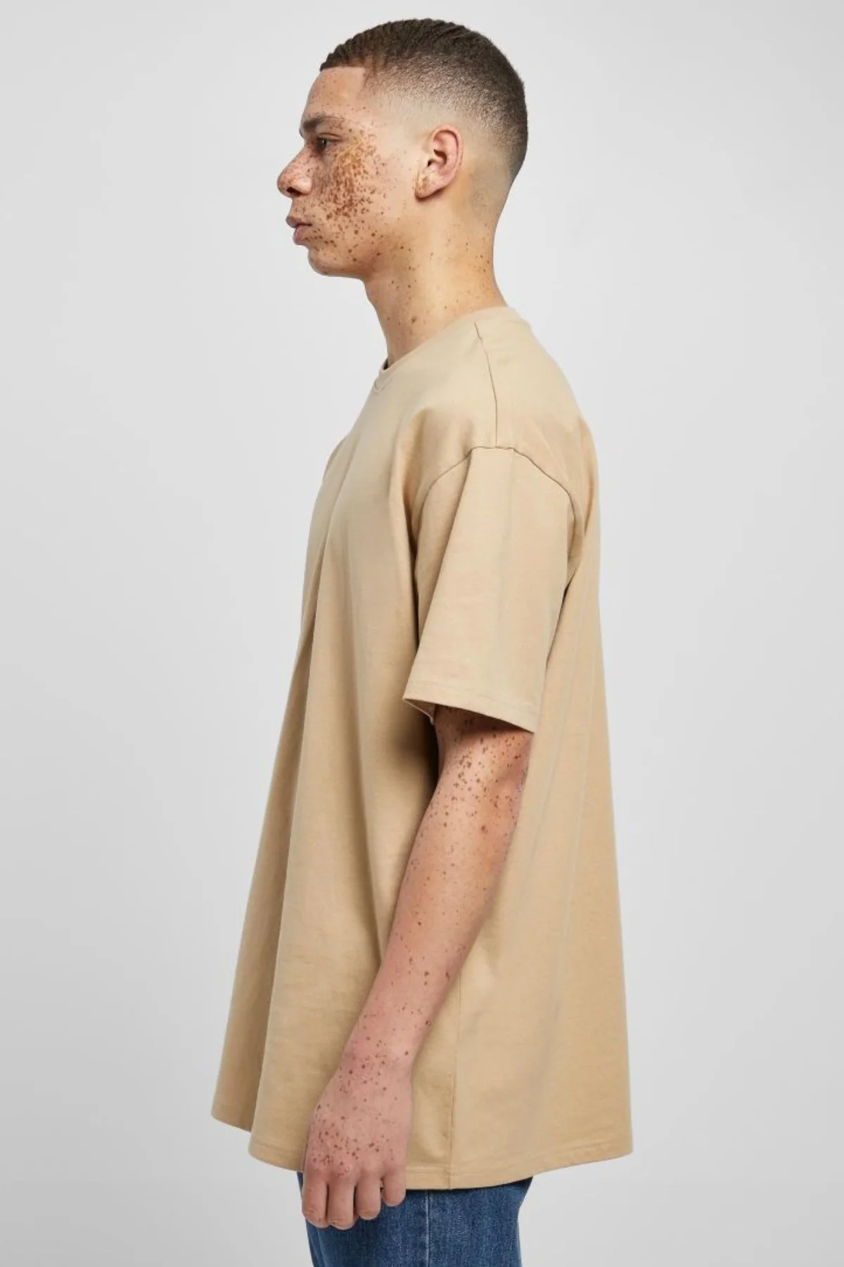 Schwer Oversized T -Shirt - Union Beige - Image 3